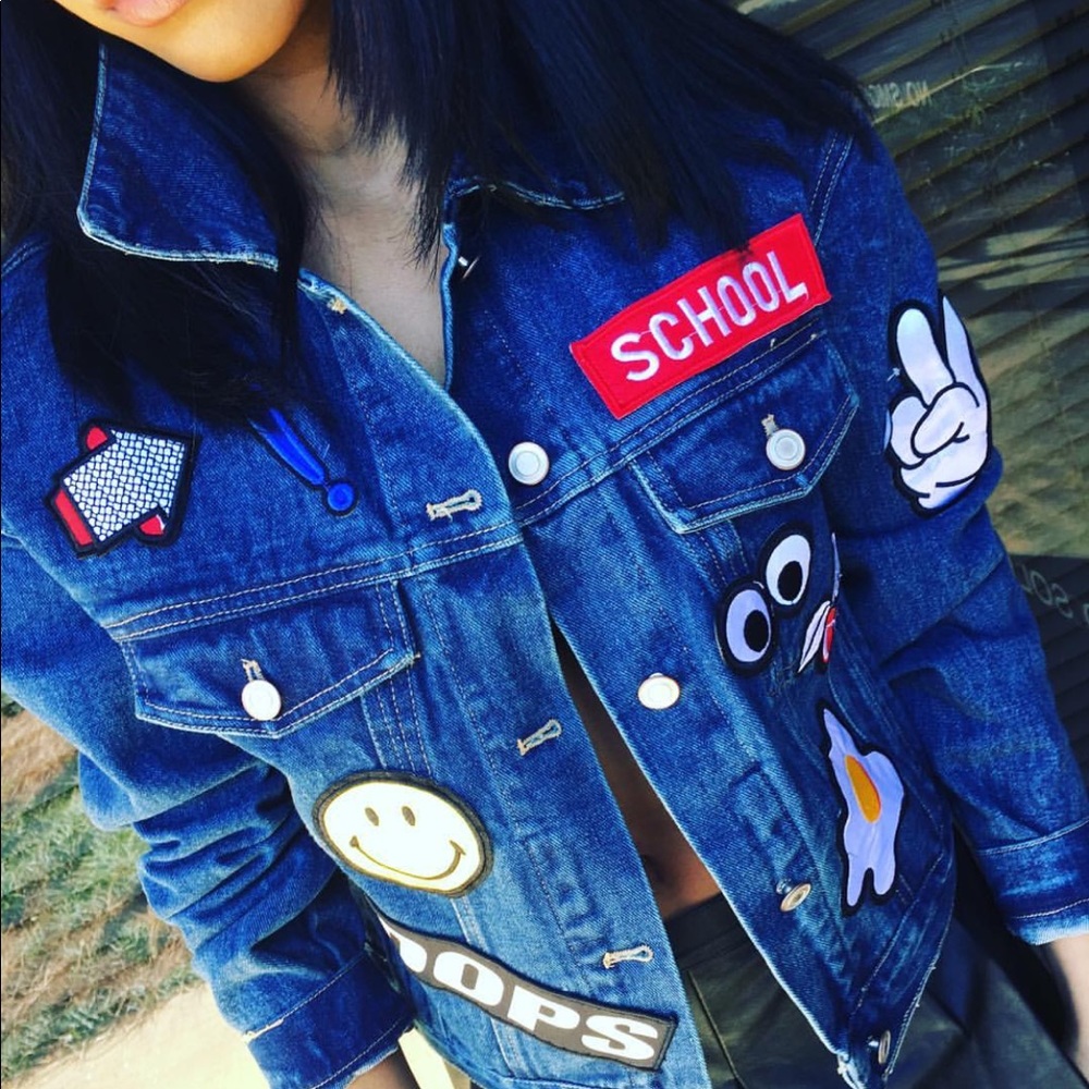 Jean Patched Jacket